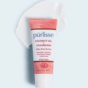 4/15$ Purlisse Cranberry coconut oil and cranberry body butter